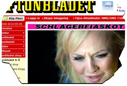 Ruotsalaiset eivät ole oikein tottuneet olemaan huonoja popissa. Kuva: Aftonbladet