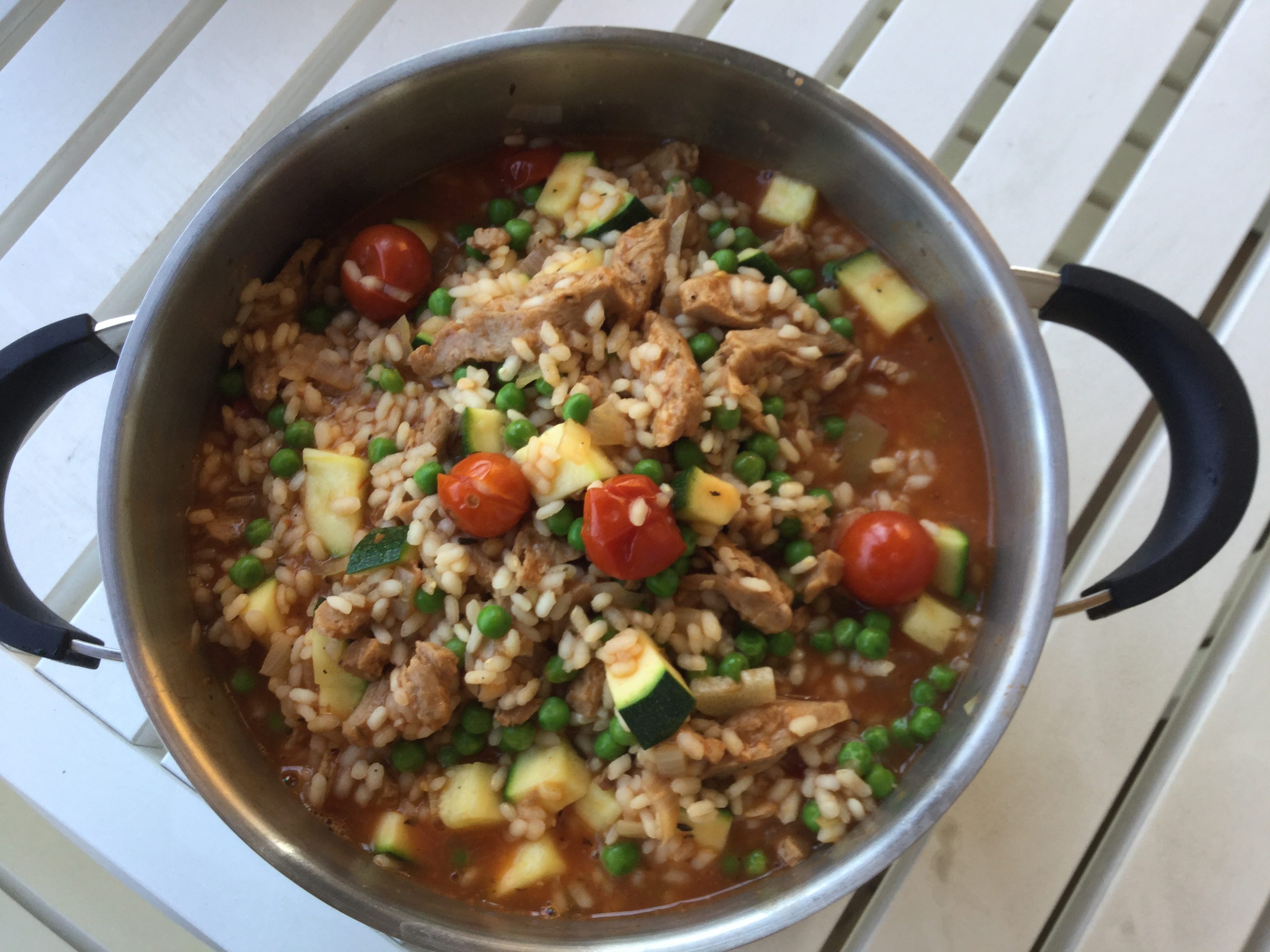 Unthinkable eel block Helppoa arkiruokaa: soija-kasvisrisotto – Lähi(ö)ruokaa